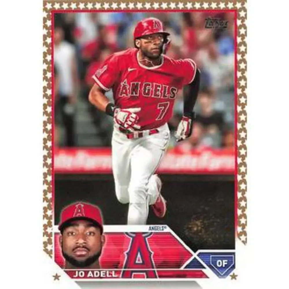 2023 Topps Gold Star Gold Star Jo Adell #566 Los Angeles Angels